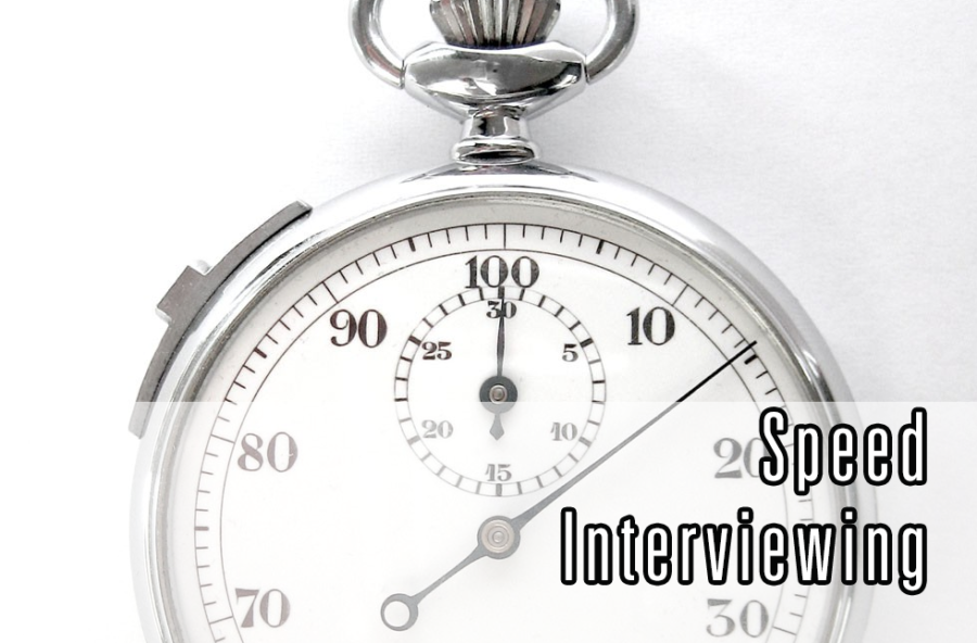 Career Services is hosting a Speed Interviewing event.  Students must register by April 11.