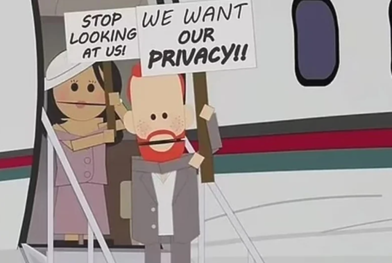 World Wide Privacy Tour, South Park