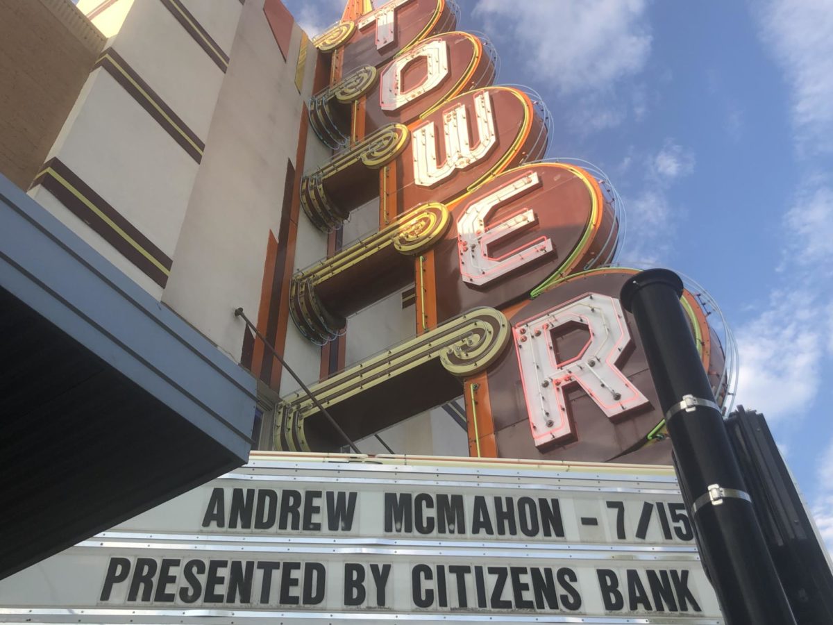 Andrew McMahon left the Tower audience in awe with his impressive vocals and piano skills last weekend