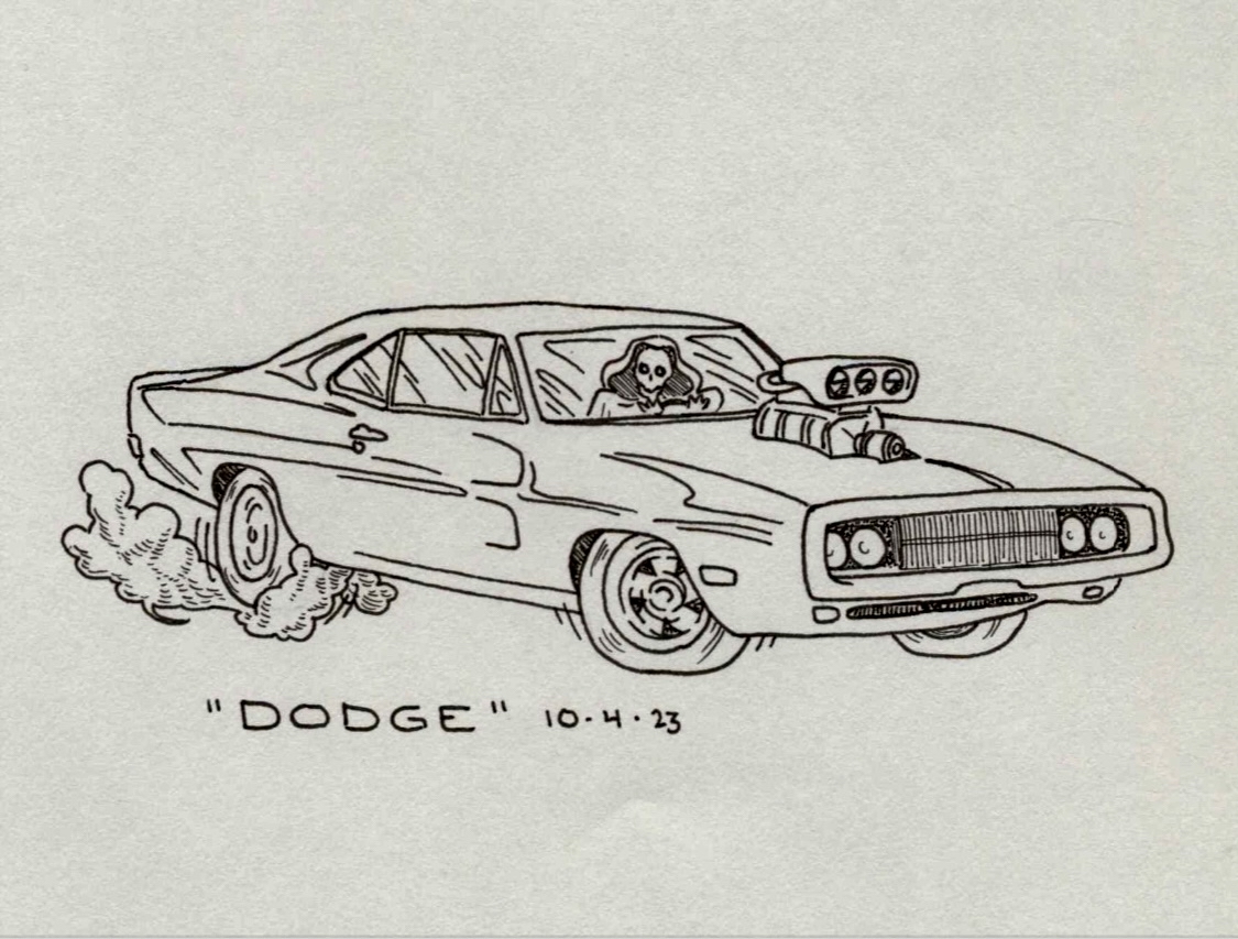 The prompt from Oct. 4 was Dodge.