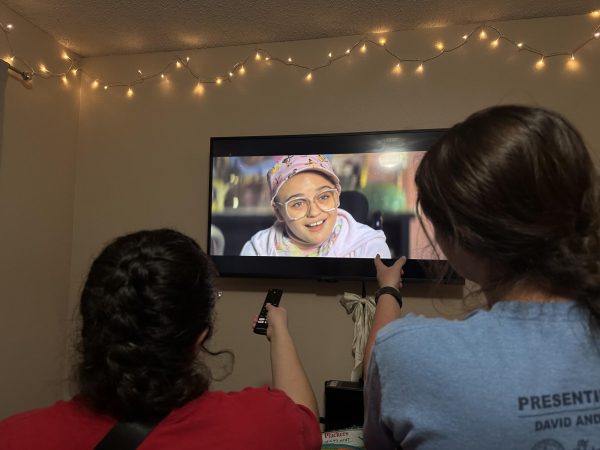Roommates, Kaelynn Torres (left) and Emily Loughridge, decided to watch The Act on Hulu shortly after Gypsy-Rose Blanchard was released from prison. 