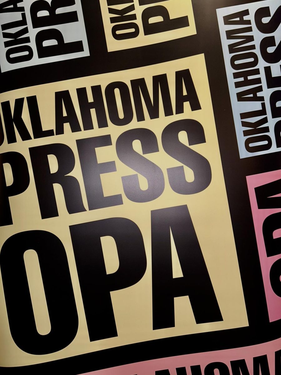 Oklahoma Press Association sign