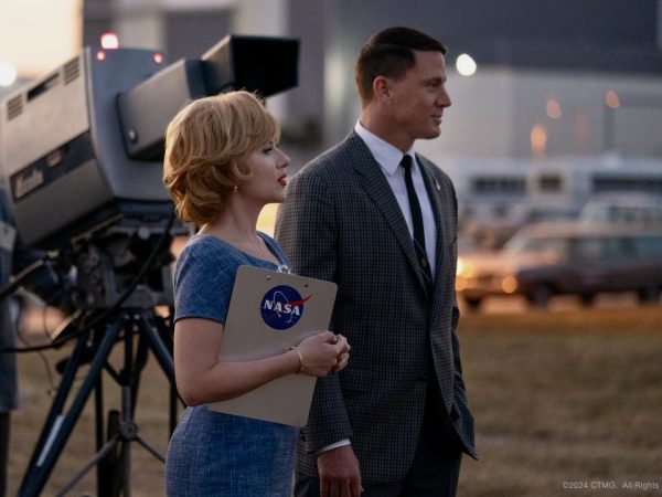 Fly Me to the Moon features Scarlett Johansson and Channing Tatum in this space-aged romcom. 