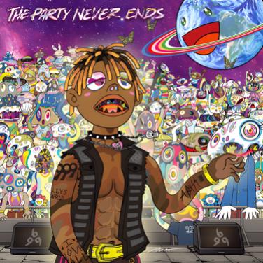 "The Party Never Ends" is Juice WRLD's first album since "Fighting Demons", which was released in 2021