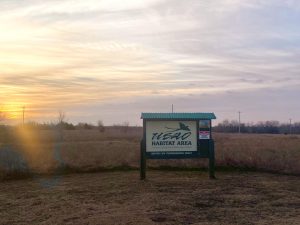 The USAO Habitat is preparing to burn approximately 50 acres of land later this trimester. 