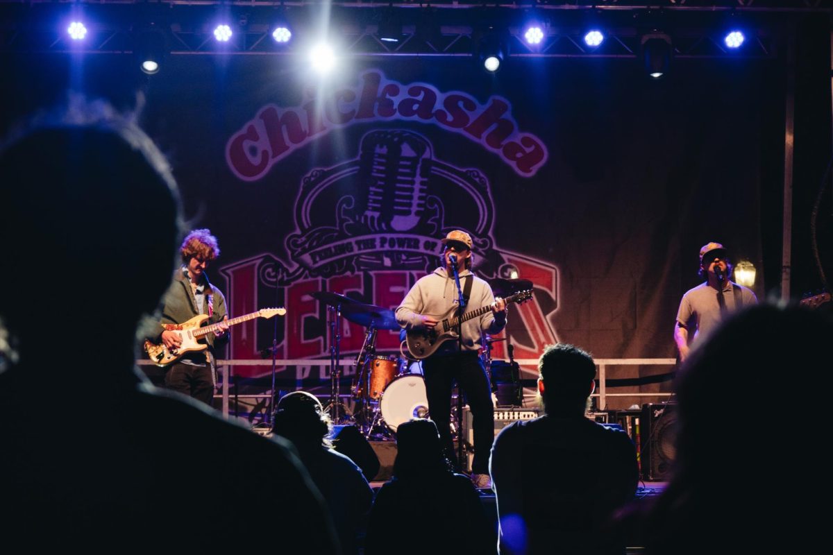 Droverstock's headliner Trenton Fletcher finished the night. He played original songs throughout his set such as: American Honey, Uncle Sam, and It Rains in Tulsa Too. 